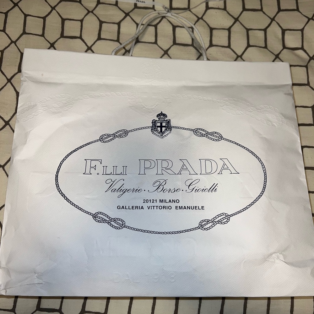 Prada backpack Re-Nylon and Saffiano leather - Picture 4 of 6